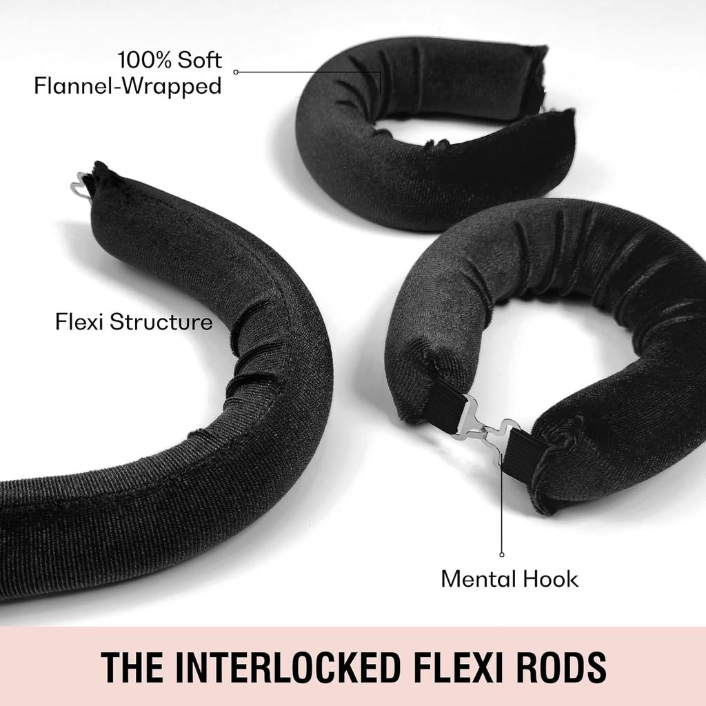 Безнагревные щипцы для завивки волос Sleep Curly Hair Stick Flexi Rods With Hook Sleep Curling Iron For Dry Hair Lazy Beauty Tools 6 Colors