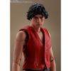 НАРОДЫ ТАМАШИИ SH. Figuarts Манки Д. Луффи (из сериала Netflix «Ван-Пис») приблизительно 145 мм, изготовленная из ПВХ и АБС-пластика, окрашенная, шарнирная фигурка.