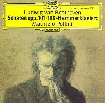 КОМПАКТ-ДИСК БЕТХОВЕН; ПОЛЛИНИ - Фортепианные сонаты 28 и 29 4295692 Deutsche Grammo 1990 Германия Классика Б/у
