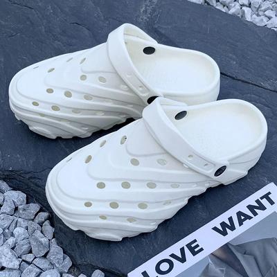 Мода 2025 Новые Модные Женские EVA Тапочки Мягкая Толстая Подошва Домашние Нескользящие Без Запаха Пляжные Тапочки для Уличной Носки