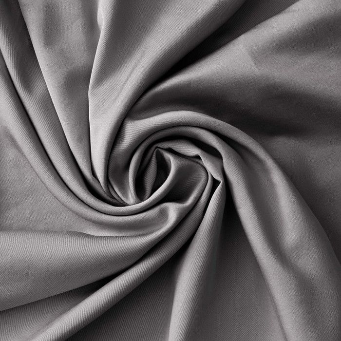 Taie d'oreiller "Salomé" Viscose de bambou 120 fils/cm² - 63x63 - Salomé Granit
