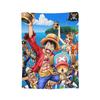 Sanji Vinsmoke Luffy Anime Flannel Blanket  Awesome Throw Blankets for  Sofa Bedding Lounge 150*125cm Rug Piece,