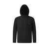 Fitness Casual Versatile Hooded Zip Knit Jacket Men Jackets A11M541503FBK