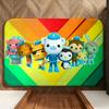 Cartoon T-The O-Octonauts Floor Mat Soft Flannel Entrance Door Mat Non Slip Absorbent Bathroom Bedroom Floor Rug