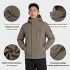 Timberland Функциональная уличная куртка с капюшоном на молнии, с длинными рукавами, для пеших прогулок, мужская куртка A695W-BK0