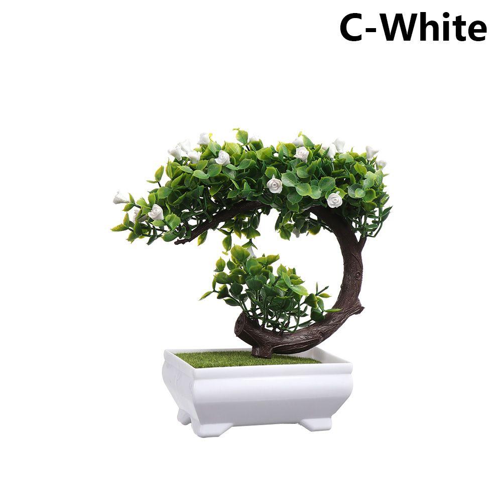 Ornament Topiary Pine Tree Lifelike Plants Home Decoration Artificial Bonsai Simulation Potted