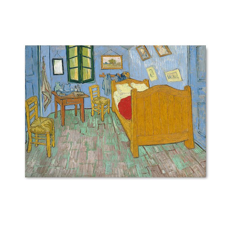 Известные картины Ван Гога, абстрактные холсты, постеры и принты, настенные художественные картины для гостиной, украшения дома, Куадрос