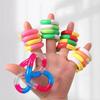 Веселые Образовательные Сенсорные Игрушки-Спиннеры Твисти Кнот Цепочка Деформируемая Креативная Игрушка для Снятия Тревоги и Стресса Ребенок Подросток СДВГ