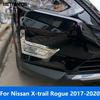 Хромированная накладка на противотуманную фару для Nissan X-trail X Trail Rogue Facelift 2017- Хромированный защитный аксессуар для противотуманной фары