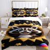 3pcs Raccoon Sun Duvet Cover Set -Includes 1 Duvet Cover and 2 Pillowcases, No Quilt Core, All-Season Home Decor  yy251111152