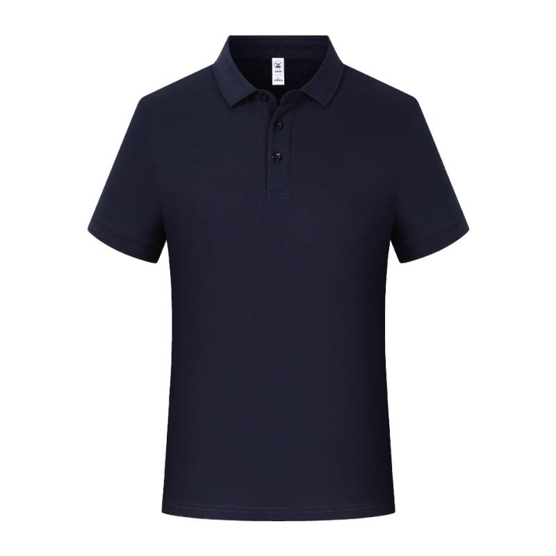 Summer POLO Shirt Men and Women's Same Short-sleeved T-shirt DuPont Solona Cool Second-level Collar Solid Color Lapel Top