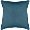 "Lilou" Velvet Effect Cushion 45 X 45 Cm Atmosphera - Blue