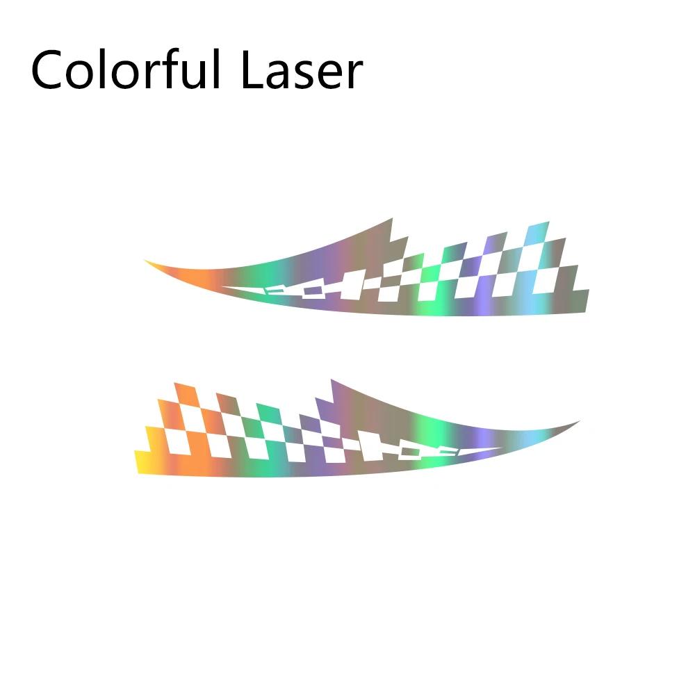 Universal Car Hood Over Stickers Vinyl Film Bonnet Decals Auto Racing Sports Style Fit All Models Automobiles Tuning Accessories