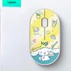 Logitech Беспроводная Bluetooth-мышь Pebble с двойным режимом, издание Sanrio Cinnamoroll 'Домик с десертами'