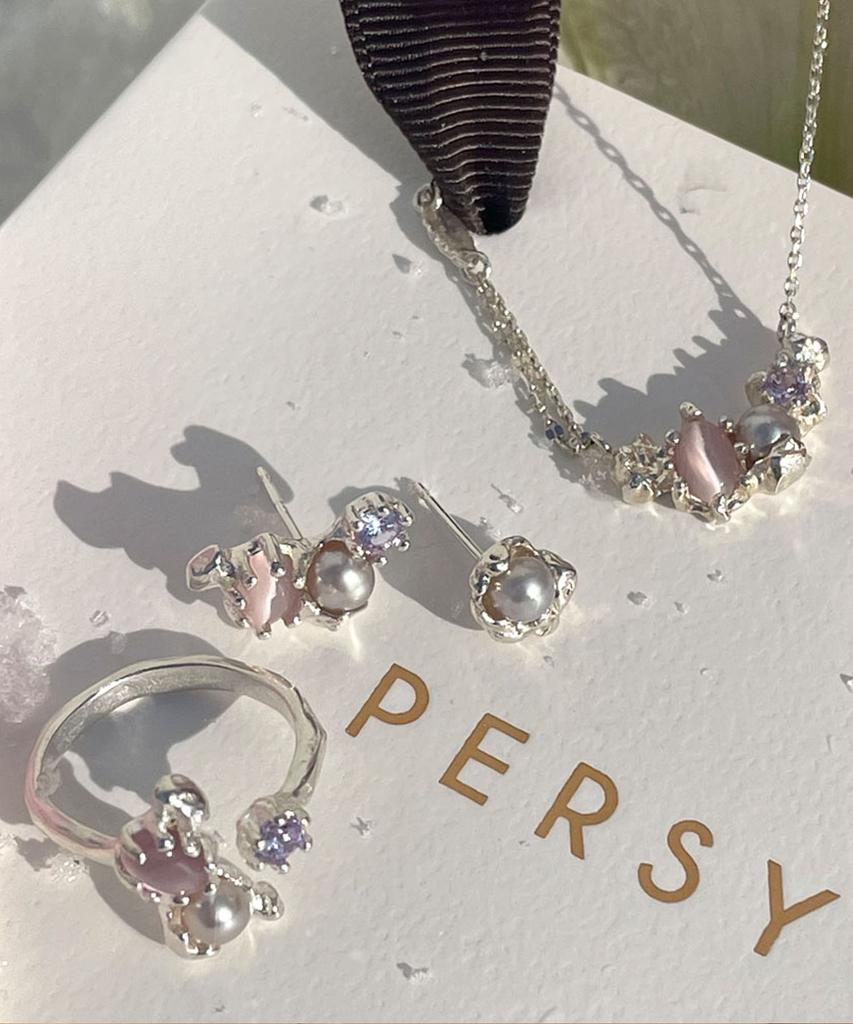Серебряное ожерелье Persy Milkyway