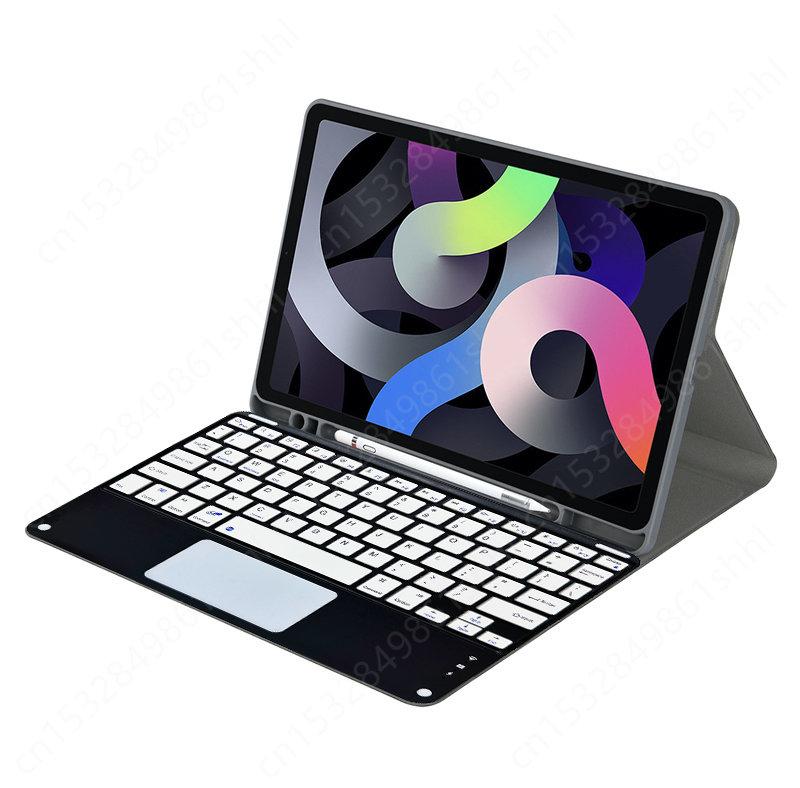 Wireless Trackpad Keyboard Teclado For iPad 10.2 Case For iPad 10 2 7 8 9 Generation Keyboard Case Magnetic Cover