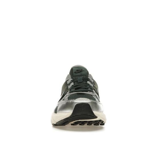 Nike V2K Run Мужская Удобная Универсальная Низкая Повседневная Обувь для Стиля Жизни Серо-Зеленая HJ4497-300