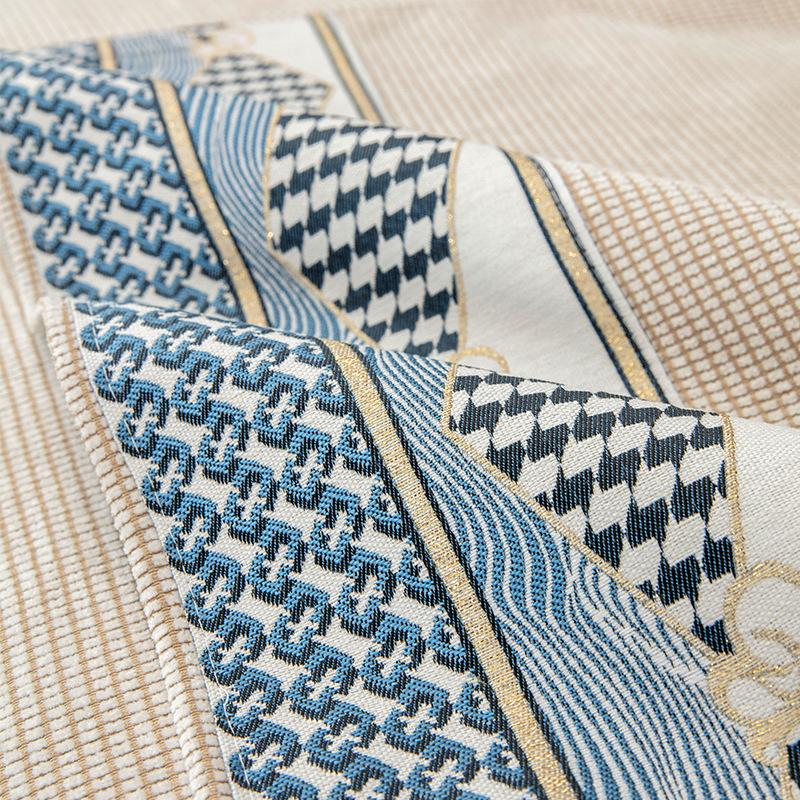 Чехол для дивана из синели для гостиной, нескользящий диван, полотенце, жаккардовые чехлы для диванов, 4 сезона, L-образный угловой диван, коврик для сиденья, домашний коврик