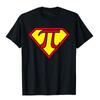 SuperPi Pi Math Teacher SuperPi Superhero Super Pi футболка хлопковые топы с принтом рубашка популярные футболки унисекс с 3D принтом