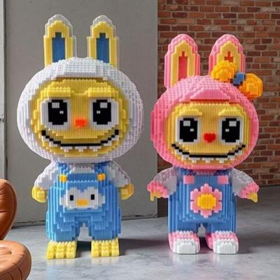 Популярный холст супер-размера, совместимый с блоками LEGO, игрушки для сборки пазлов из мелких деталей, украшения-пазлы, подарки ручной работы