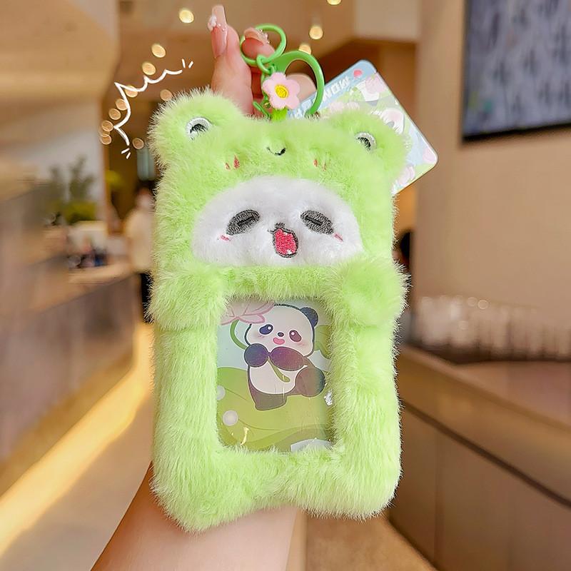 Rabbit Panda Frog Elephant Plush Ferrule Cute Cartoon Forest Children Anime Gift