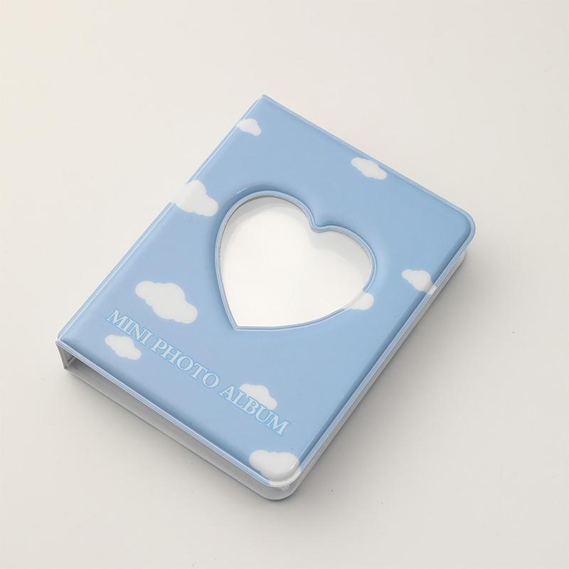 Милый фотоальбом 3 дюйма Love Heart Hollow Picture Storage Case Kpop Card Binder Name Card Book Photocard Holder 36 карманов