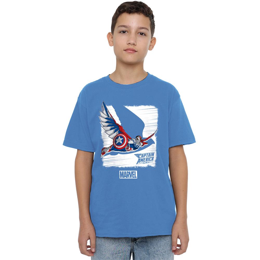 Captain America Childrens/Kids Falcon T-Shirt