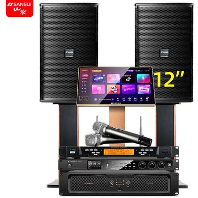 SANSUI PK12 Профессиональная звуковая система для KTV-караоке, штекер CN (адаптер в комплекте) (Китайская версия)