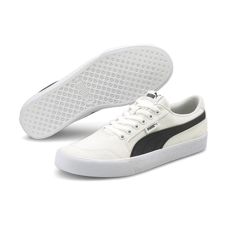 Puma C-Skate Vulc 'White Black' (Unisex) White / Black Skateboard Shoes 374901 02