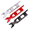 XXUI3 3D Metal Chrome Red Black Logo XLT Emblem Car Badge Rear Trunk Decal For Ford RANGER XLT Stikcer Accessories