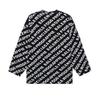 Balenciaga World Food Programme Allover Sweater 'Black' Men's 612957T15651070