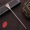 Chinese Style  Vintage Hair Chopsticks Hairpins Women Elegant Hair Stick Korean Metal Glaze  Woman Hair Clip Accessories Jewelry