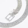 High-end Women's Waist Chain Rhinestone Full Diamond Chic Fashion Luxury Women's Shiny Belt