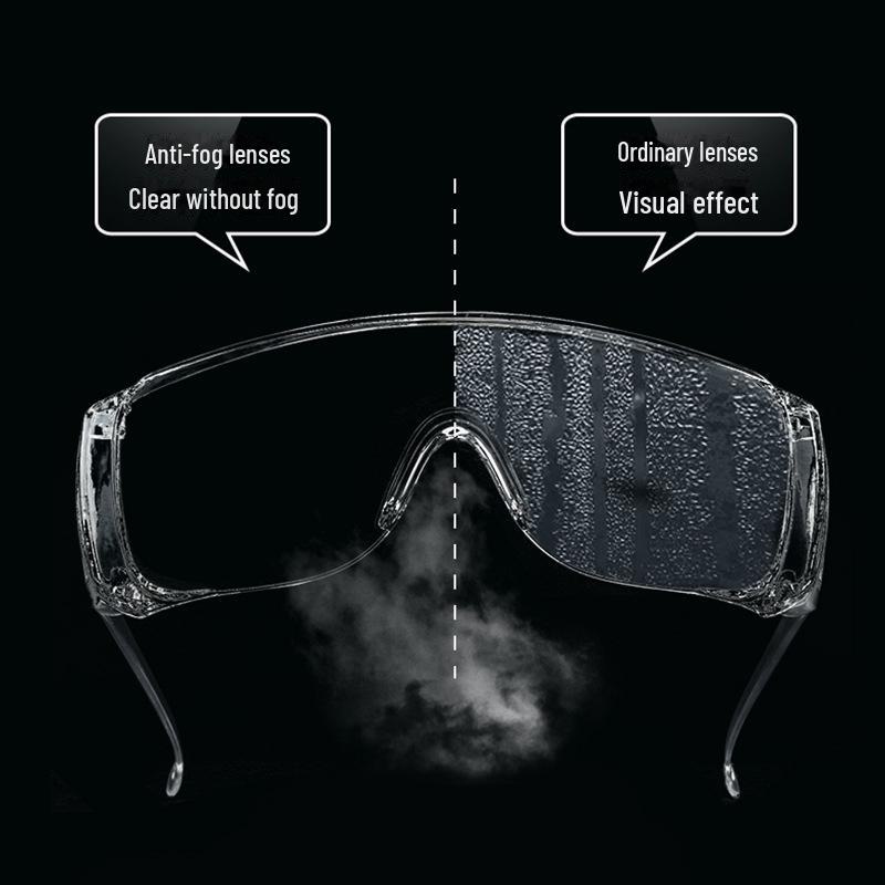 Anti-Splash Impact-Resistant Safety Goggles with Foam Padding