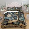 Antique Egyptian Hieroglyphs N Deities Duvet Cover Set King Queen Double Full Twin Single Size Bed Linen Set