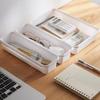 Drawer Organiser, Interlocking Drawer Dividers Plastic Storage Trays,8Pcs  3 Sizes Uncluttered Storage Drawer Tidy Trays Dividers