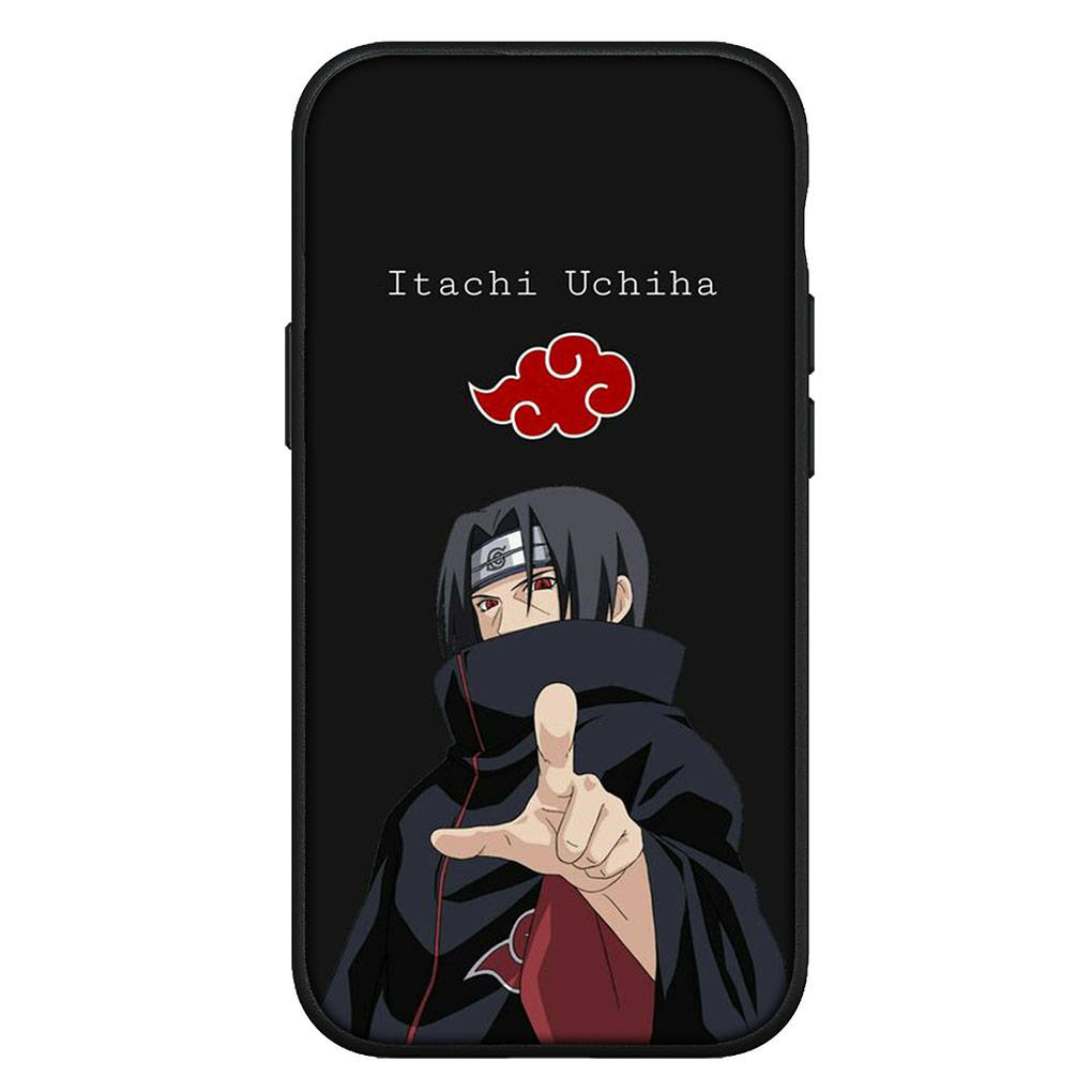 Чехол для iPhone 16 15 Xiaomi Redmi Note 14 13 12 11 Pro Max 16e Samsung Galaxy S25 S24 S23 Moto OPPO Huawei Naruto Itachi Uchiha Akatsuki Чехол для телефона