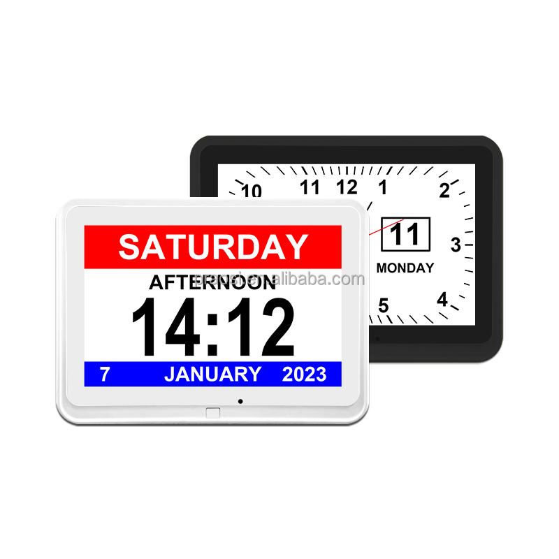 Customize 10.1 Inch Al Alfajr Azan Clock Wall and Table Muslim Digital Prayer Time Reminder Clock with APP