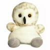 Aurora Soft Toy - Palm Pals Snowy Owl, 15 Cm