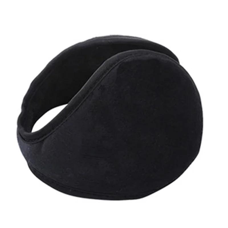 Новые модные зимние мужские и женские наушники для защиты от холода, однотонные, практичные, сохраняющие тепло, плюшевые, Aldult Ear Mask