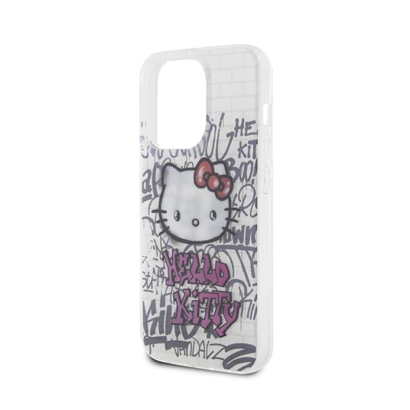 Hello Kitty Iml Kitty On Bricks Graffiti - Etui Iphone 14 Pro Max (Biały)