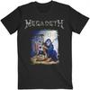 Унисекс Взрослая футболка Megadeth Песочные часы Countdown