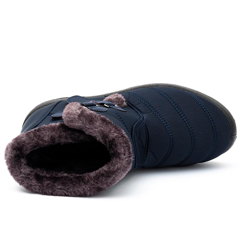 Женские ботинки, зимняя обувь, женские теплые зимние ботинки, ботильоны для женской зимней обуви, плюшевые ботинки, непромокаемые ботинки