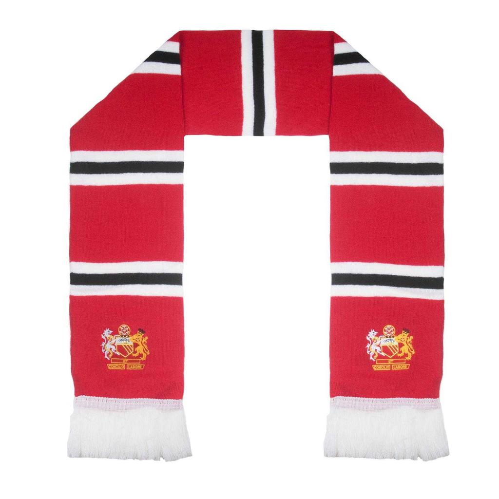 Fan Originals Manchester Crest Bar Scarf