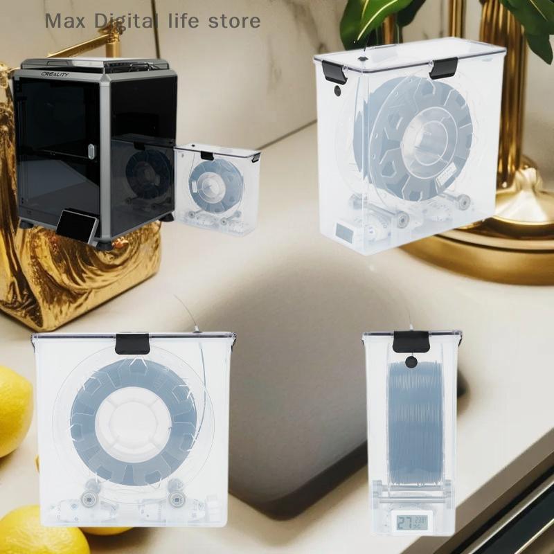 Airtight Filament Dryer Box and Tools Storage Holder, Essential 3D Printing DIY Accessories