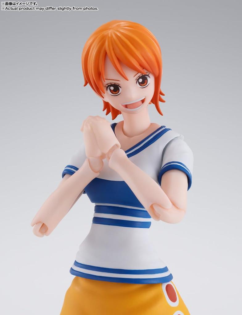 TAMASHII NATIONS S.H.Figuarts ONE PIECE Nami -Dawn of Adventure- Approx. 140mm ABS & PVC Painted Movable Figure