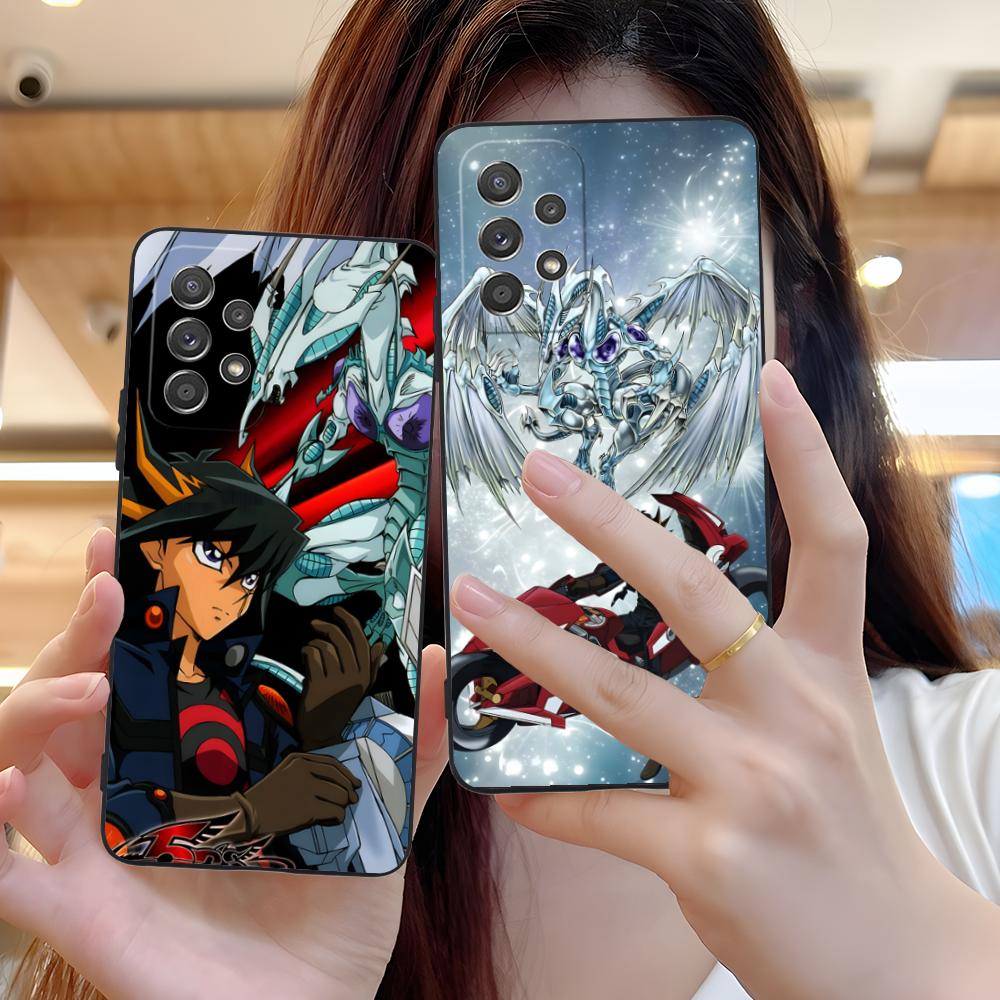 Чехол для мобильного телефона Yugioh Юсей Фудо для Samsung Galaxy M55 54 42 35 34 33 32 23 22 15 14 13 12 F55 5G Цветной чехол Красивый