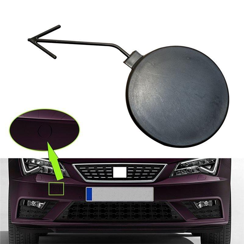 For Seat Leon 2017 2018 Front Bumper Tow Towing Eye Hook Cap Cover 5F0807241