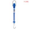 Practical Tons Spring Scale Tubular Dynamometer Plastic Transparent Body
