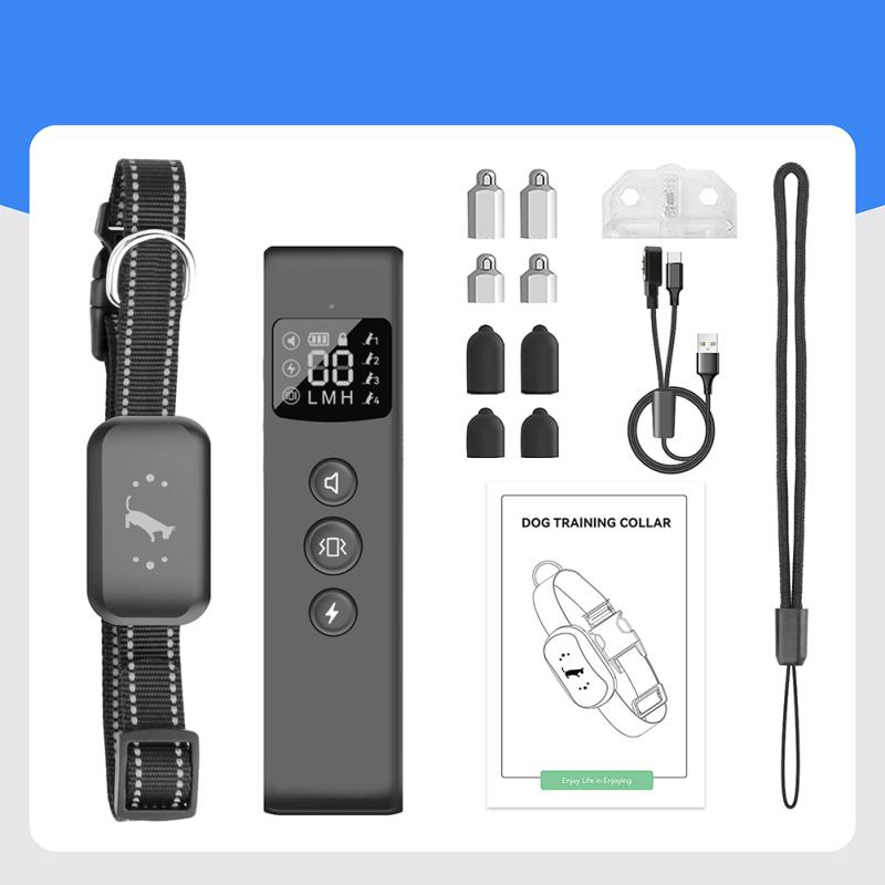 Bark Collar Remote Bark Training Collar With Remote Long-Distance Reminder Waterproof Dog Collar For Dogs Of All Sizes